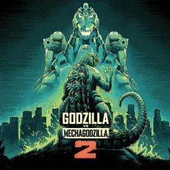Godzilla vs. Mechagodzilla 2 - Original Motion Picture Soundtrack by Luke Preece 2xLP Vinyl Record (Eco Coloured Vinyl)