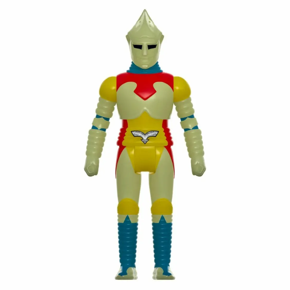 Godzilla vs. Megalon (1974) - Jet Jaguar Glow in the Dark ReAction 3.75” Action Figure (2022 SDCC Exclusive)
