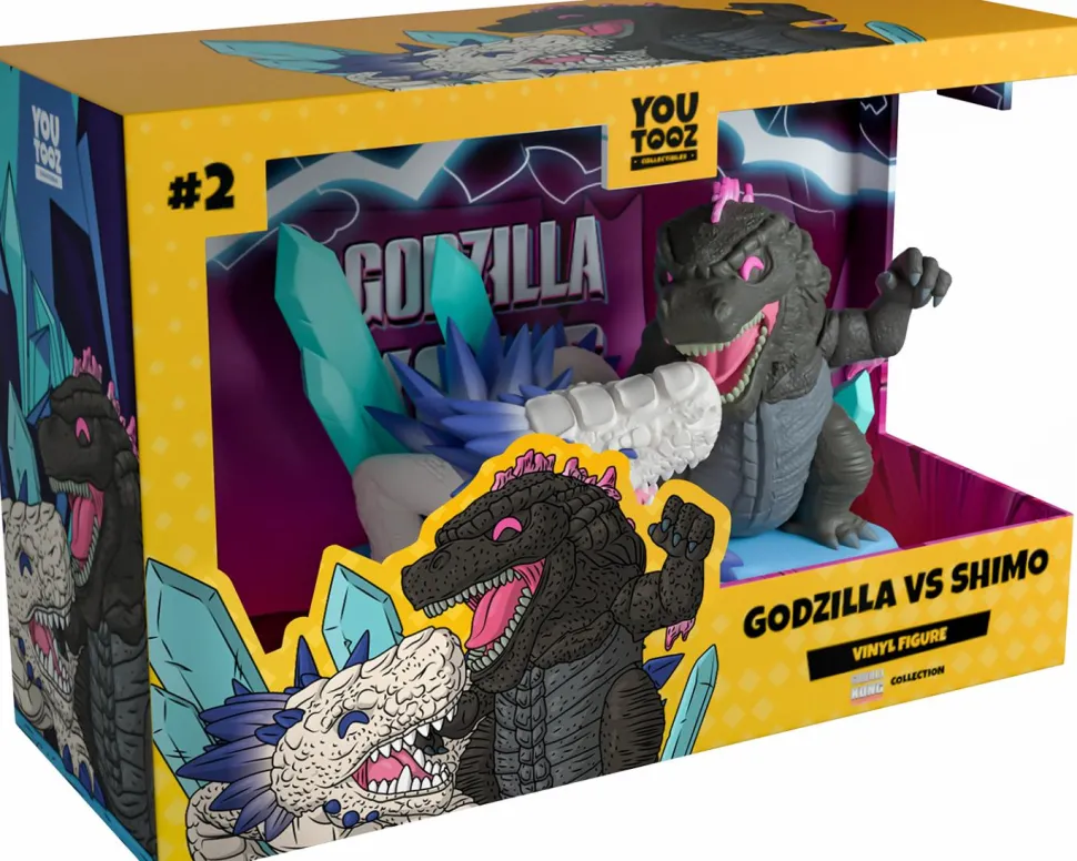 Godzilla x Kong: The New Empire - Godzilla vs. Shimo 3.5" Vinyl Figure 2-Pack