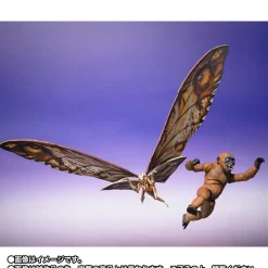 Godzilla x Kong: The New Empire (2024) - Suko & Mothra S.H.MonsterArts 3" Action Figure 2-Pack