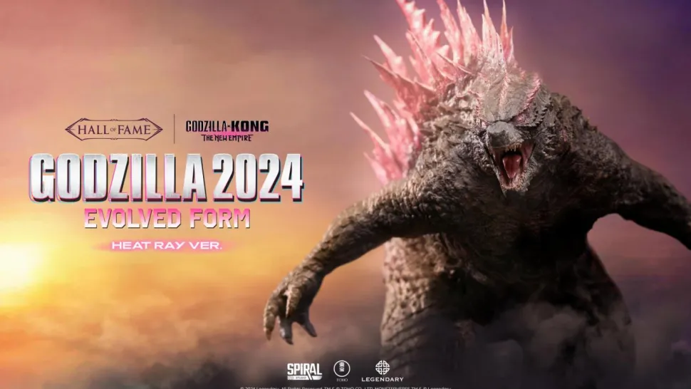 Godzilla x Kong: The New Empire (2024) - Godzilla Evolved (Heat Ray Version) 10" Statue
