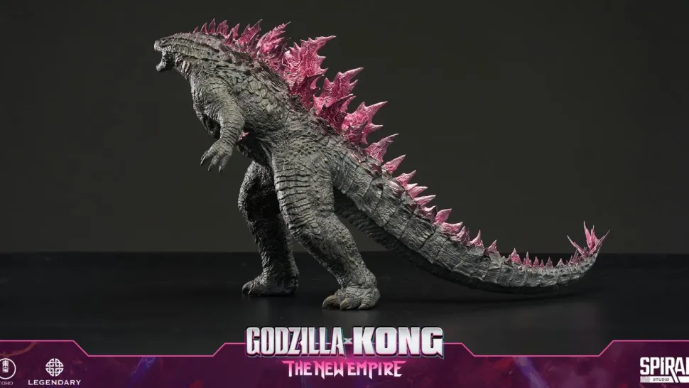 Godzilla x Kong: The New Empire (2024) - Godzilla Evolved (Heat Ray Version) 10" Statue