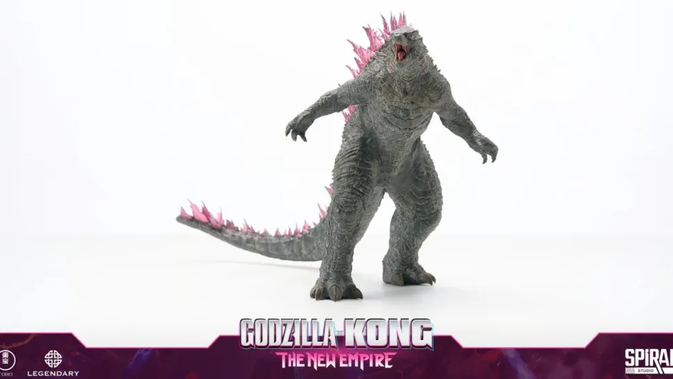 Godzilla x Kong: The New Empire (2024) - Godzilla Evolved (Heat Ray Version) 10" Statue