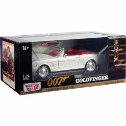Goldfinger (1964) - 1964 1/2 Ford Mustang James Bond 007 Collection 1/24th Scale Die-Cast Vehicle Replica