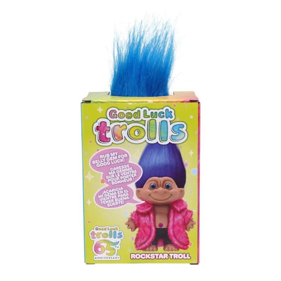 Good Luck Trolls - Rockstar Troll 65th Anniversary 5" Doll