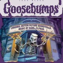 Goosebumps (2015) - Original Motion Picture Music by Danny Elfman 2xLP Vinyl Record (“The Haunted Mask" Neon Green Marble & Fire Orange Coloured Vinyl)