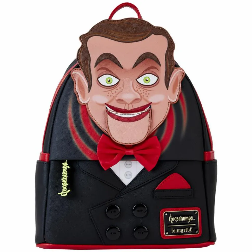 Goosebumps - Slappy Cosplay Glow in the Dark 10" Faux Leather Mini Backpack