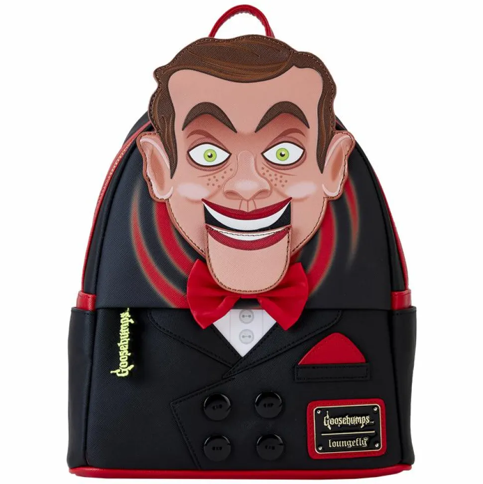 Goosebumps - Slappy Cosplay Glow in the Dark 10" Faux Leather Mini Backpack