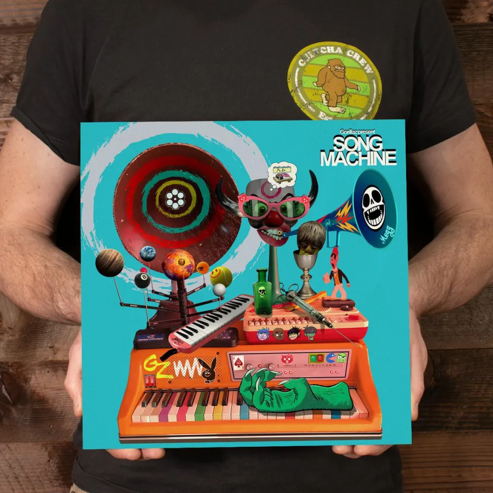 Gorillaz - Song Machine Season One LP Vinyl Record (Orange Coloured Vinyl)