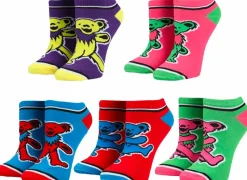 Grateful Dead - Ankle Socks 5-Pack (One Size)