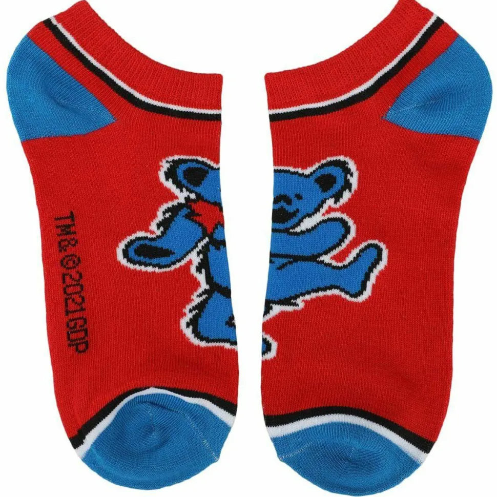 Grateful Dead - Ankle Socks 5-Pack (One Size)