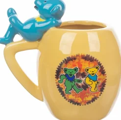 Grateful Dead - Dancing Bears Sculpted Oval Ceramic Mug