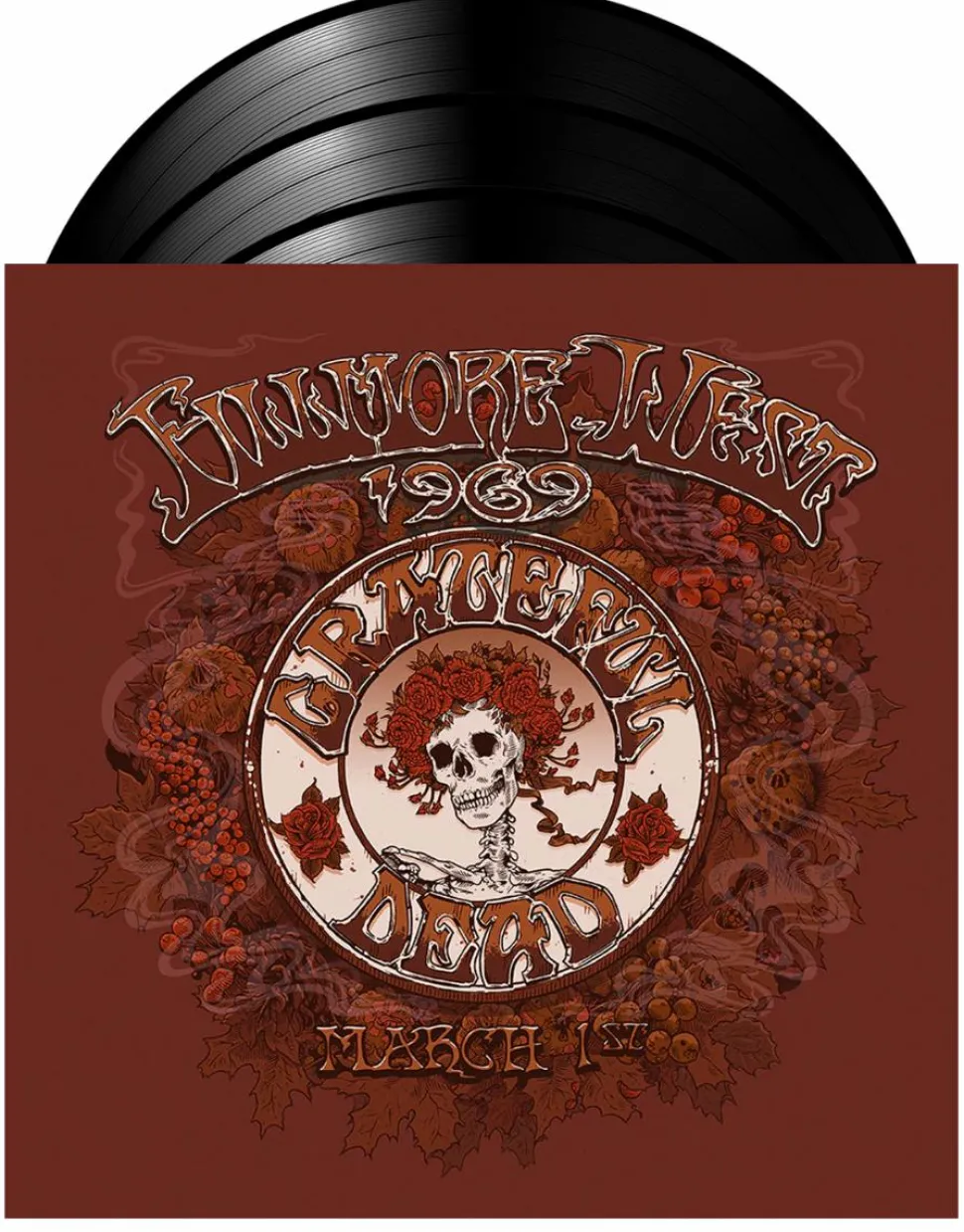Grateful Dead - Live In Fillmore West 1969: March 1st 3xLP Vinyl Record Box Set