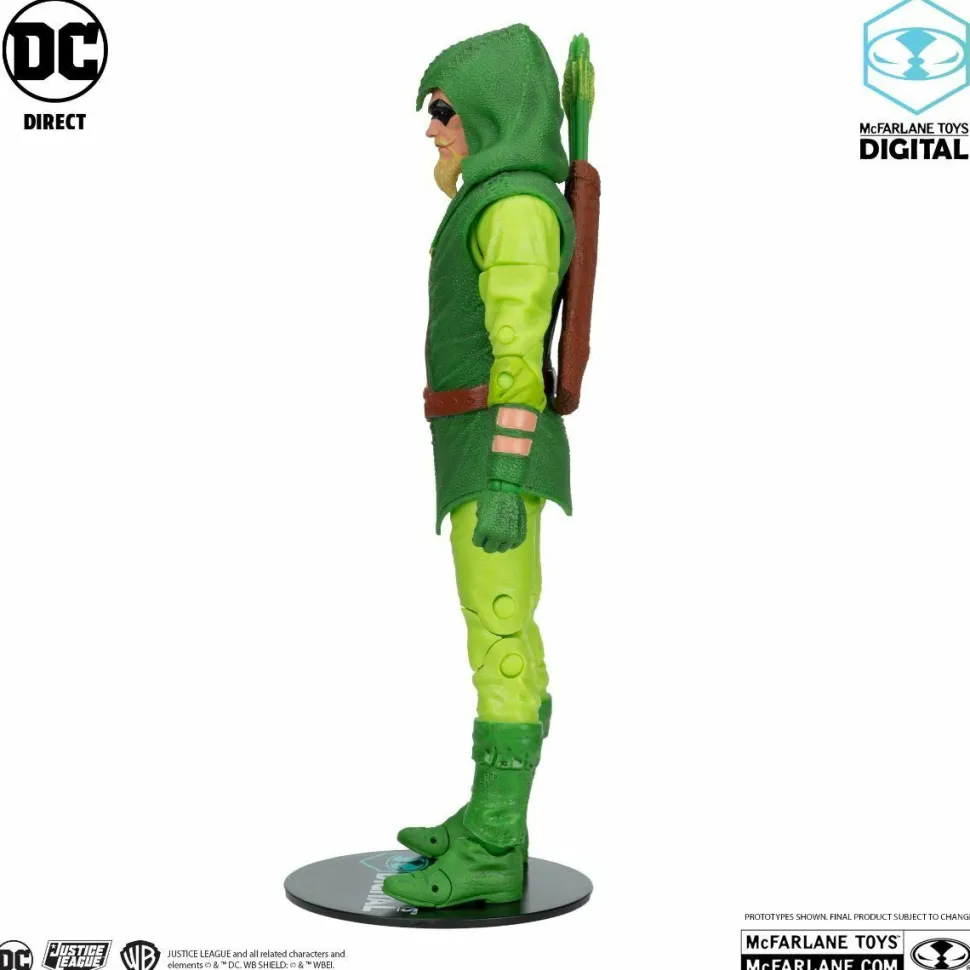 Green Arrow - Green Arrow (Longbow Hunters) DC Multiverse Mcfarlane Toys Digital 7" Scale Action Figure