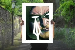 Green Arrow - Green Arrow Fine Art Print by Juan Ferreyra