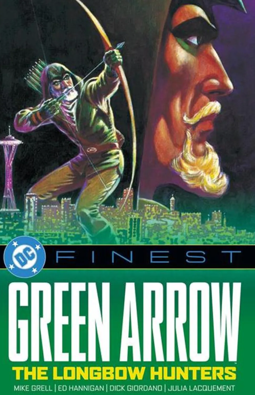 Green Arrow - The Longbow Hunters DC Finest 1987-1988 Trade Paperback Book