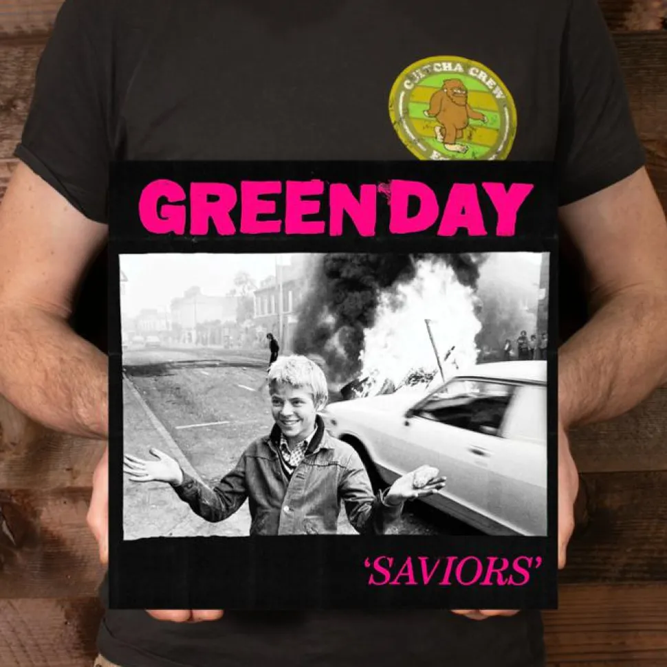 Green Day - Saviors LP Vinyl Record (Hot Pink Coloured Vinyl)