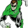 Green Lantern - Green Lantern Character Lensed Emblem