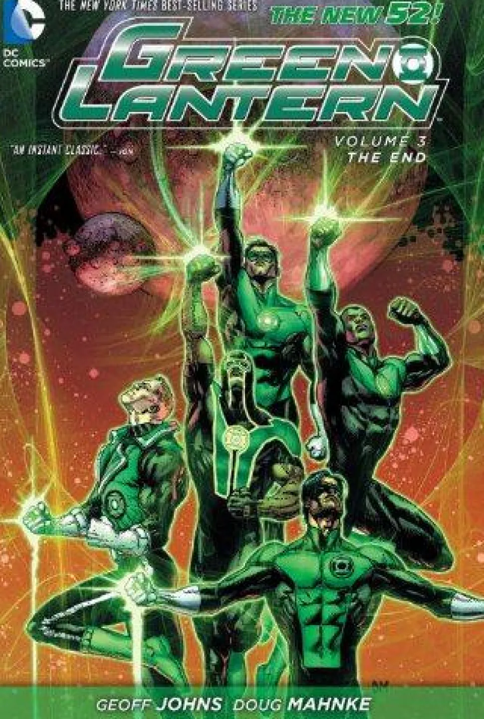 Green Lantern - Volume 03 The End (The New 52) HC (Hardcover)