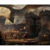 Greg Rutkowski - Castle Defence Fine Art Print by Greg Rutkowski