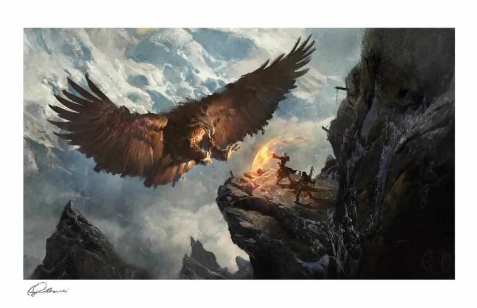 Greg Rutkowski - Secret Pass: Eagle's Nest Fine Art Print by Greg Rutkowski