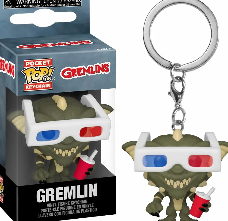 Gremlins - Gremlin with 3D Glasses Pocket Pop! Vinyl Keychain