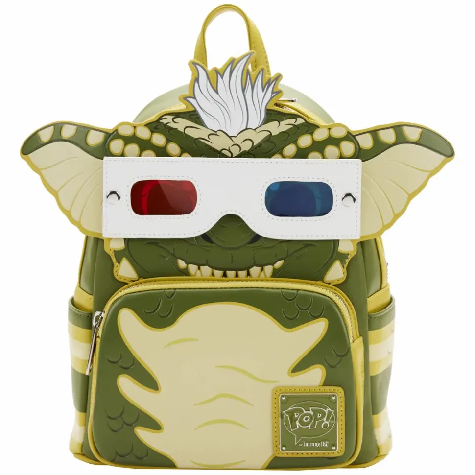 Gremlins - Pop! Stripe Cosplay Glow in the Dark 10” Faux Leather Mini Backpack
