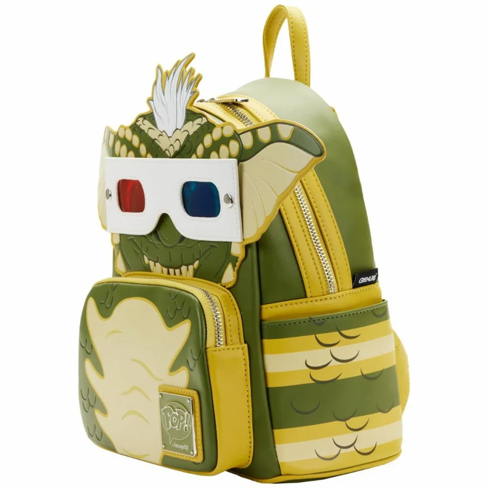 Gremlins - Pop! Stripe Cosplay Glow in the Dark 10” Faux Leather Mini Backpack