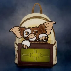 Gremlins - 40th Anniversary Gizmo Mogwai Box 10" Faux Leather Mini Backpack