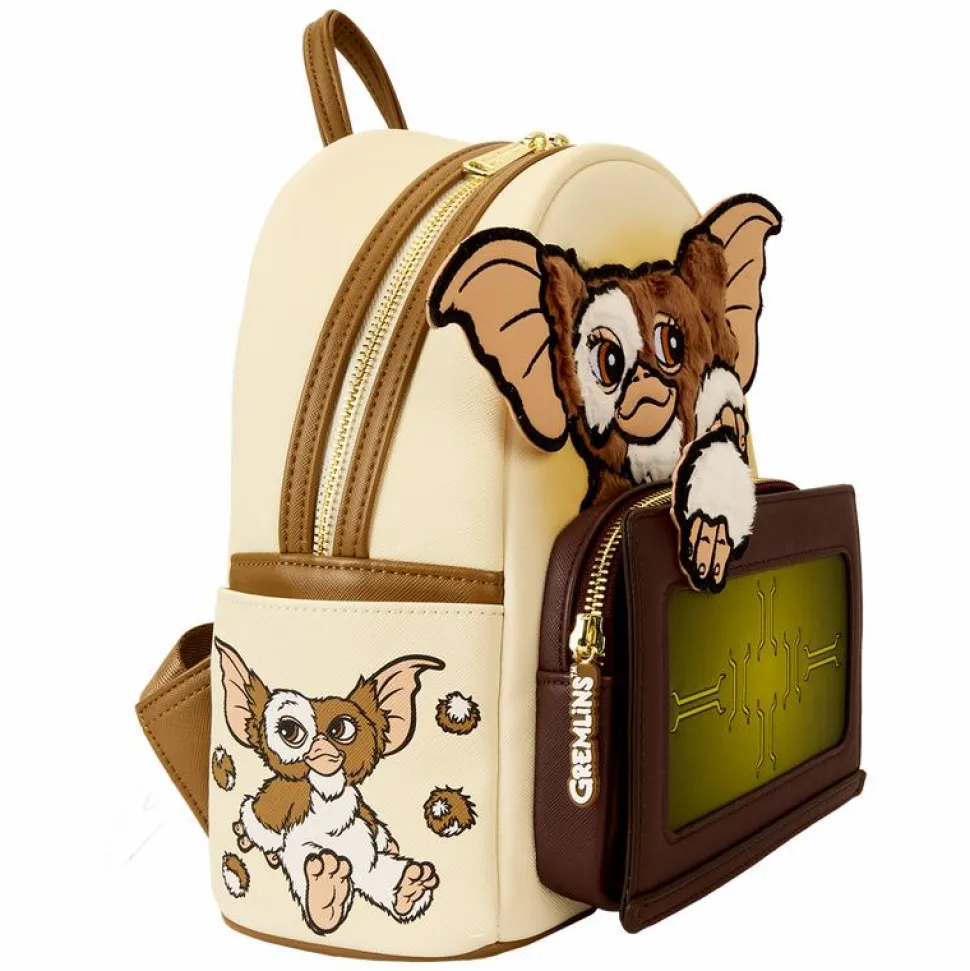Gremlins - 40th Anniversary Gizmo Mogwai Box 10" Faux Leather Mini Backpack