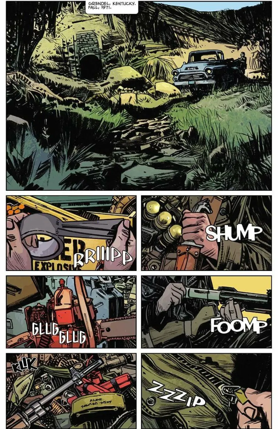 Grendel, Kentucky by Jeff McComsey Trade Paperback Book