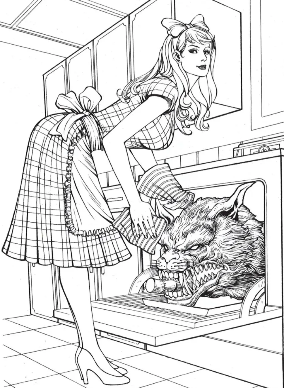 Grimm Fairy Tales - Different Seasons Adult Colouring Book Paperback