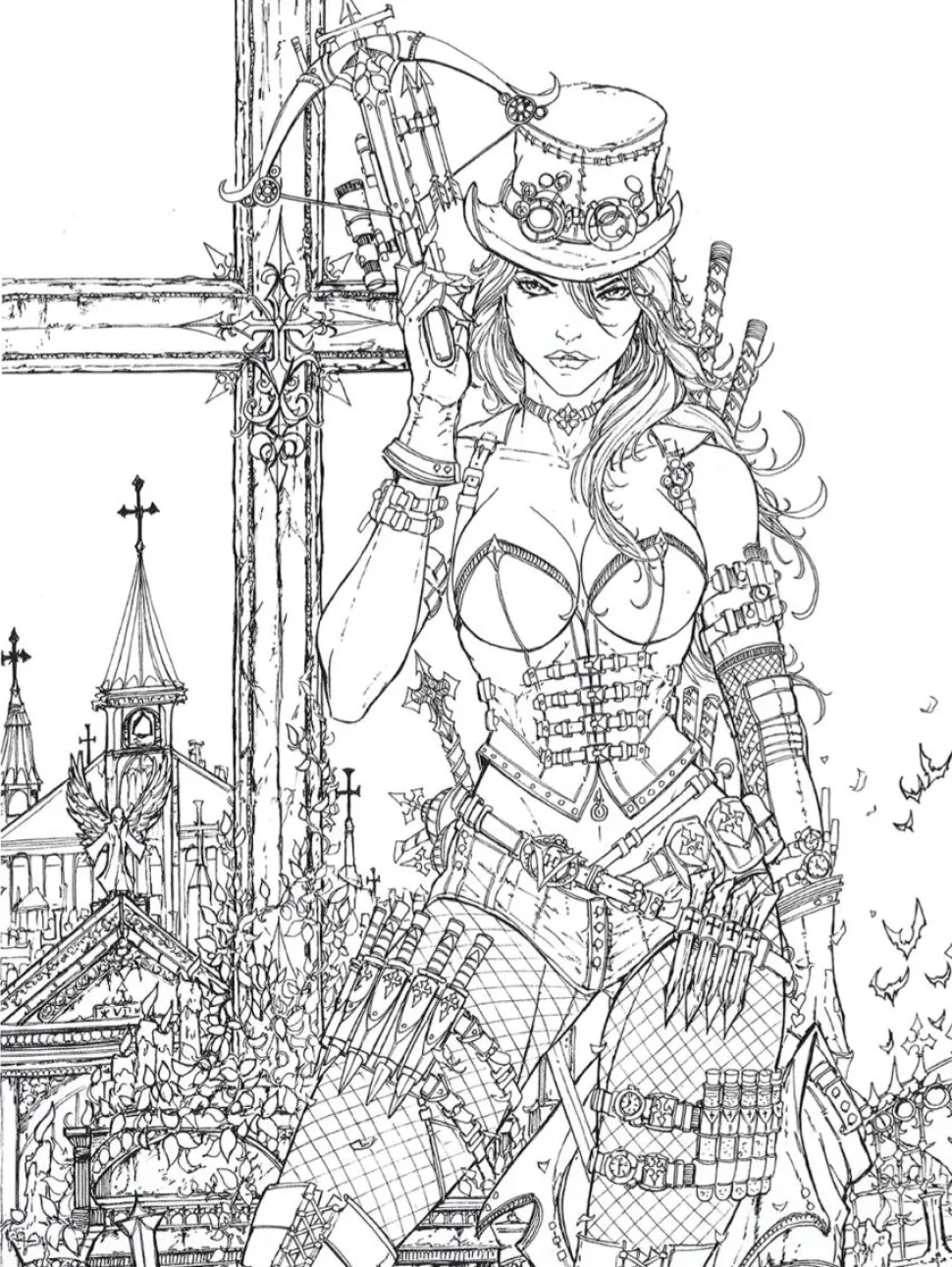 Grimm Fairy Tales - Different Seasons Adult Colouring Book Paperback