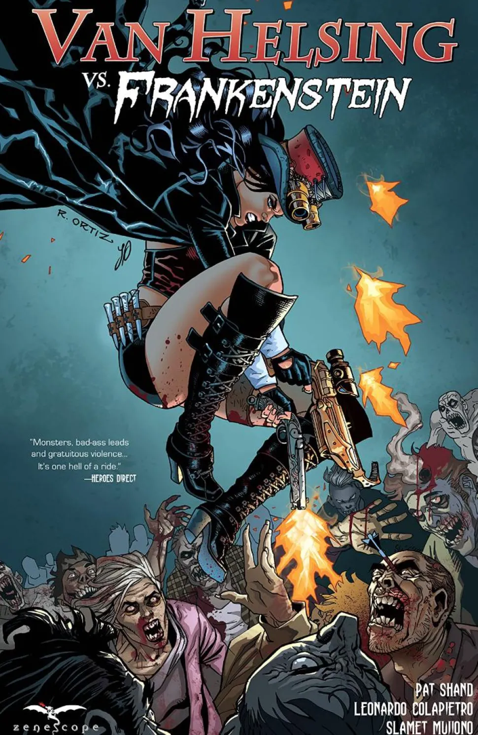 Grimm Fairy Tales - Van Helsing vs. Frankenstein Trade Paperback Book