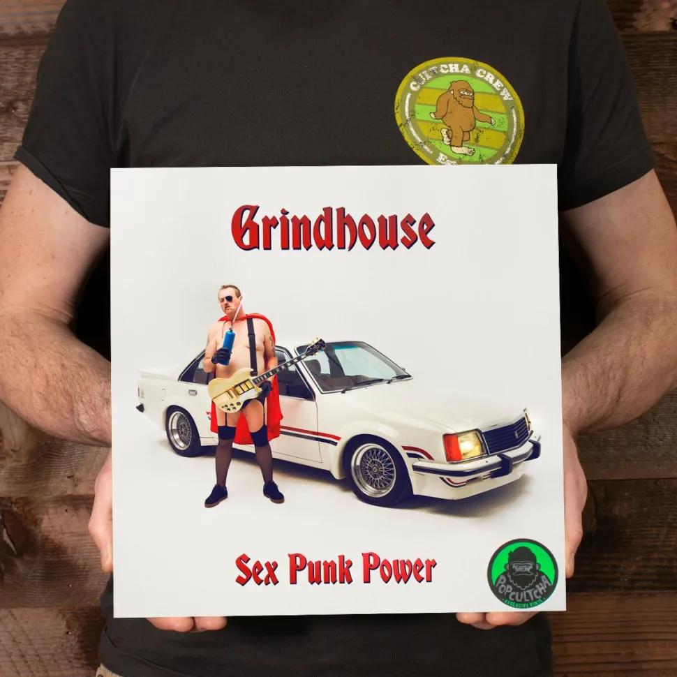 Grindhouse - Sex Punk Power Deluxe 180 Gram LP Vinyl Record (Popcultcha Exclusive Clear Coloured Vinyl)