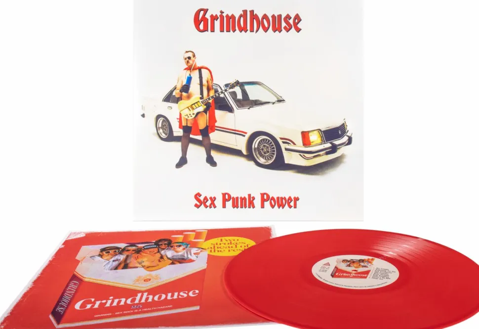 Grindhouse - Sex Punk Power LP Vinyl Record (Indie Exclusive Red Coloured Vinyl)
