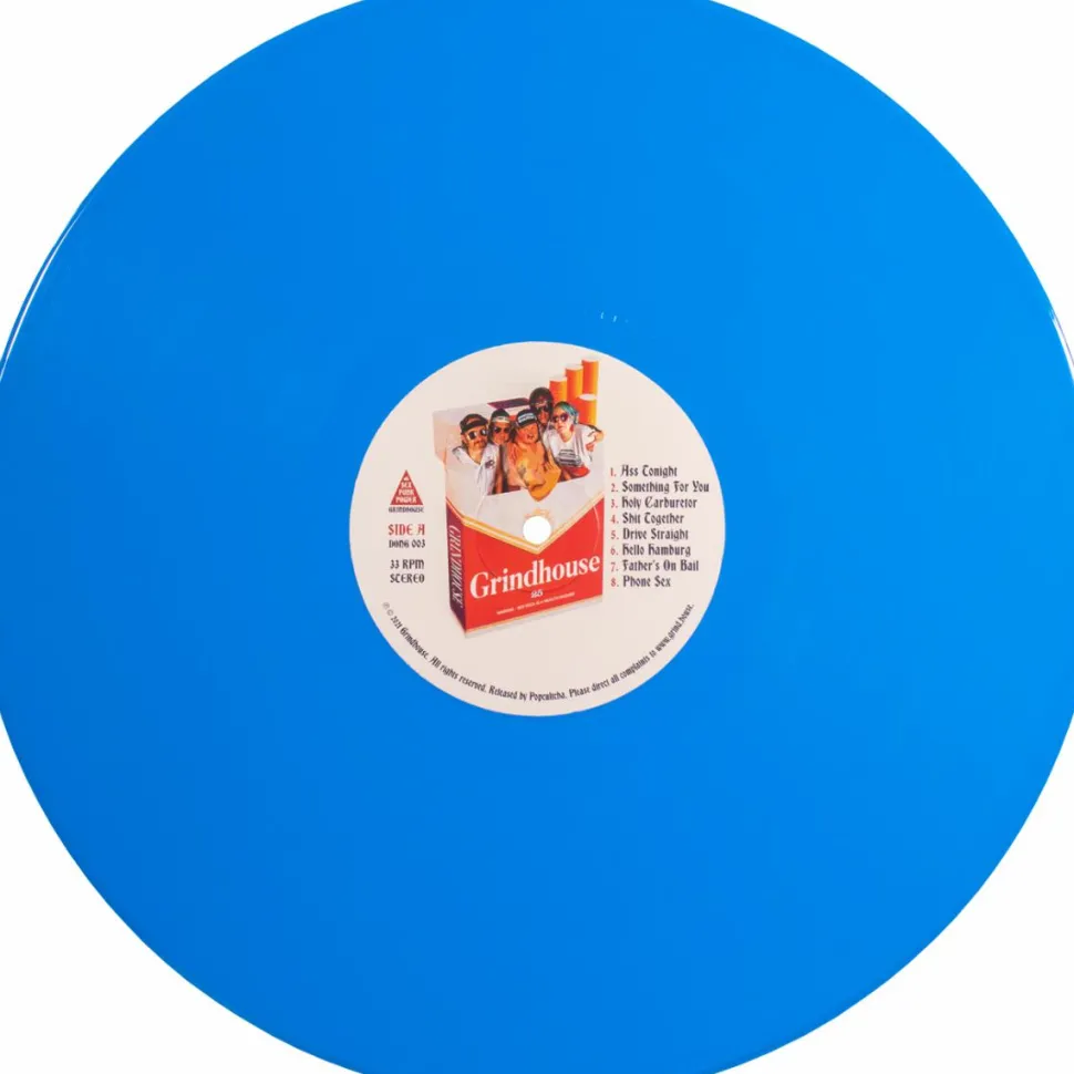 Grindhouse - Sex Punk Power LP Vinyl Record (Indie Exclusive Blue Coloured Vinyl)