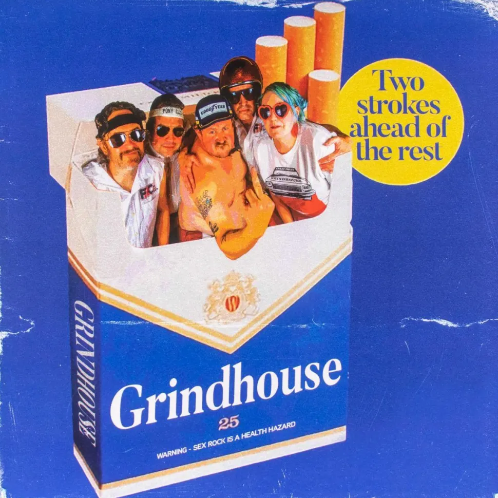Grindhouse - Sex Punk Power LP Vinyl Record (Indie Exclusive Blue Coloured Vinyl)