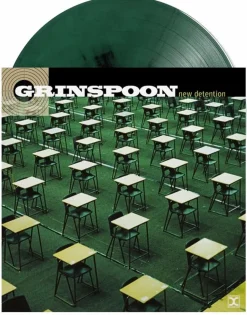 Grinspoon - New Detention 20th Anniversary Edition LP Vinyl Record (Green Marble Coloured Vinyl)