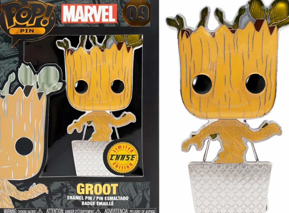 Guardians of the Galaxy - Baby Groot 4” Pop! Enamel Pin