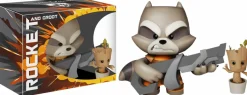Guardians of the Galaxy - Rocket Raccoon with Potted Groot Super Deluxe 11" Vinyl Figure