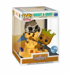 Guardians of the Galaxy - Rocket & Groot Beach Day Pop! Moments Vinyl Figure
