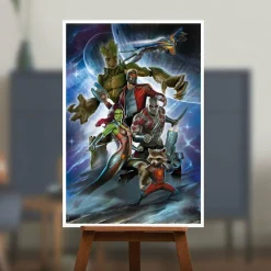 Guardians of the Galaxy - Castaways Fine Art Print by Adi Granov
