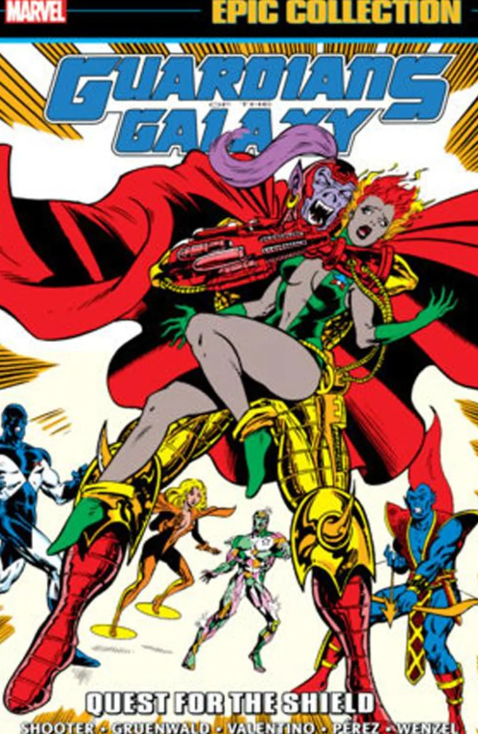 Guardians of the Galaxy - Epic Collection Volume 02 Quest for the Shield Trade Paperback Book