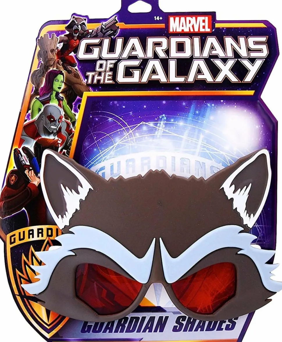 Guardians of the Galaxy - Rocket Racoon Sun-Staches Sunglasses (One Size)