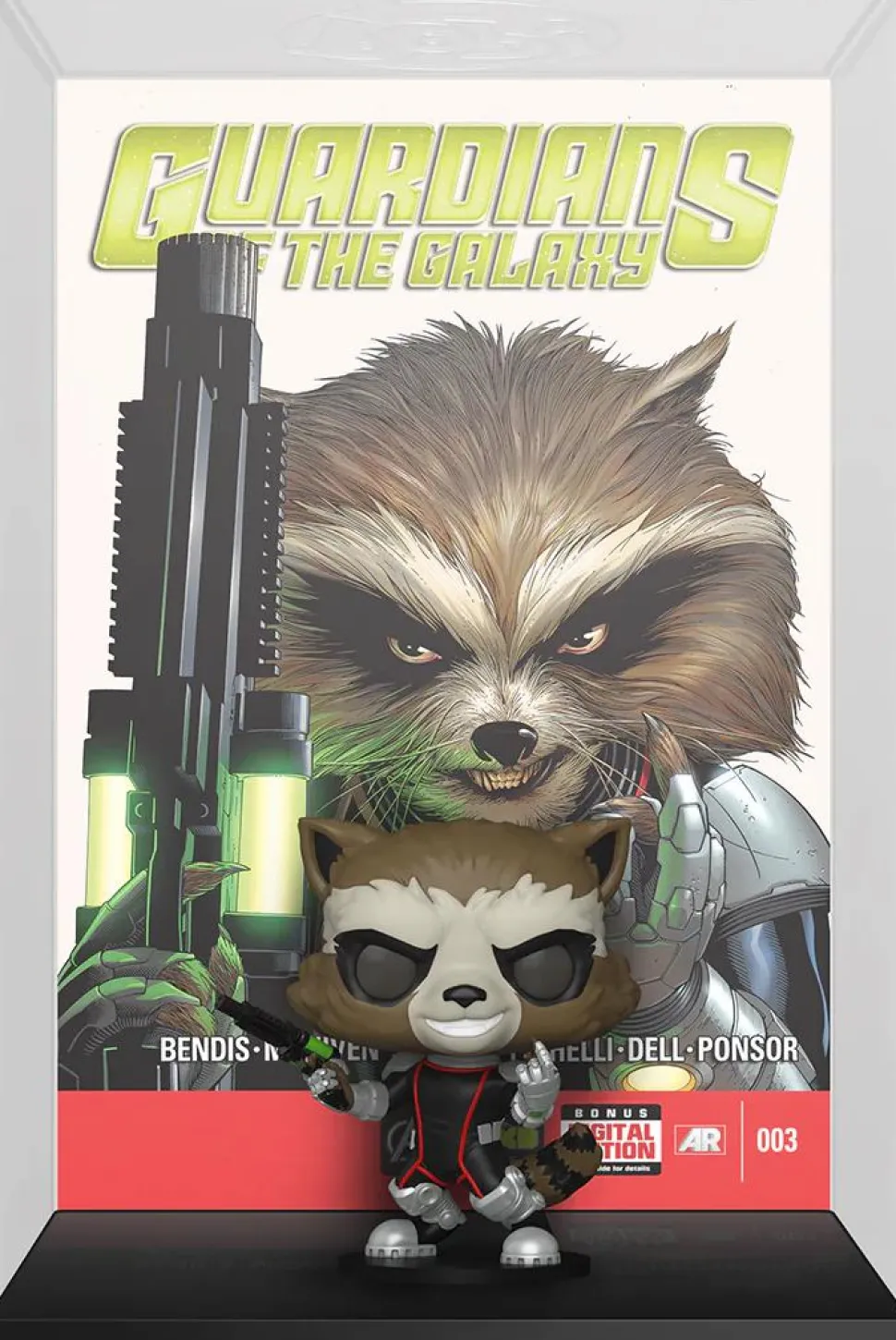 Guardians of the Galaxy - Rocket Raccoon #3 Pop! Comic Covers Vinyl Figure