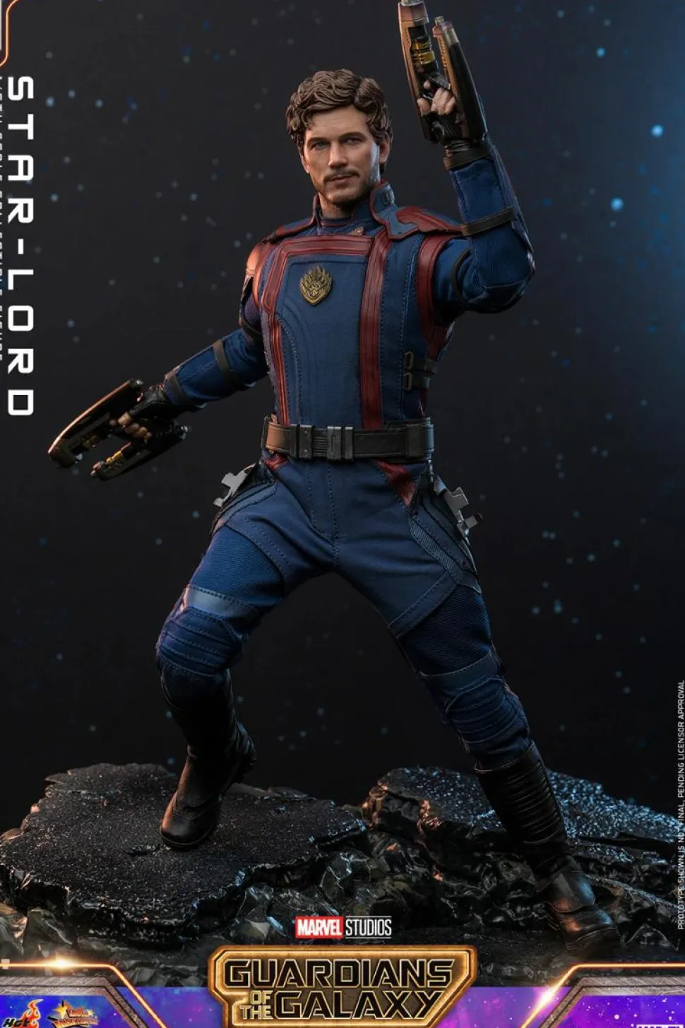 Guardians of the Galaxy: Vol. 3 - Star-Lord 1/6th Scale Hot Toys Action Figure