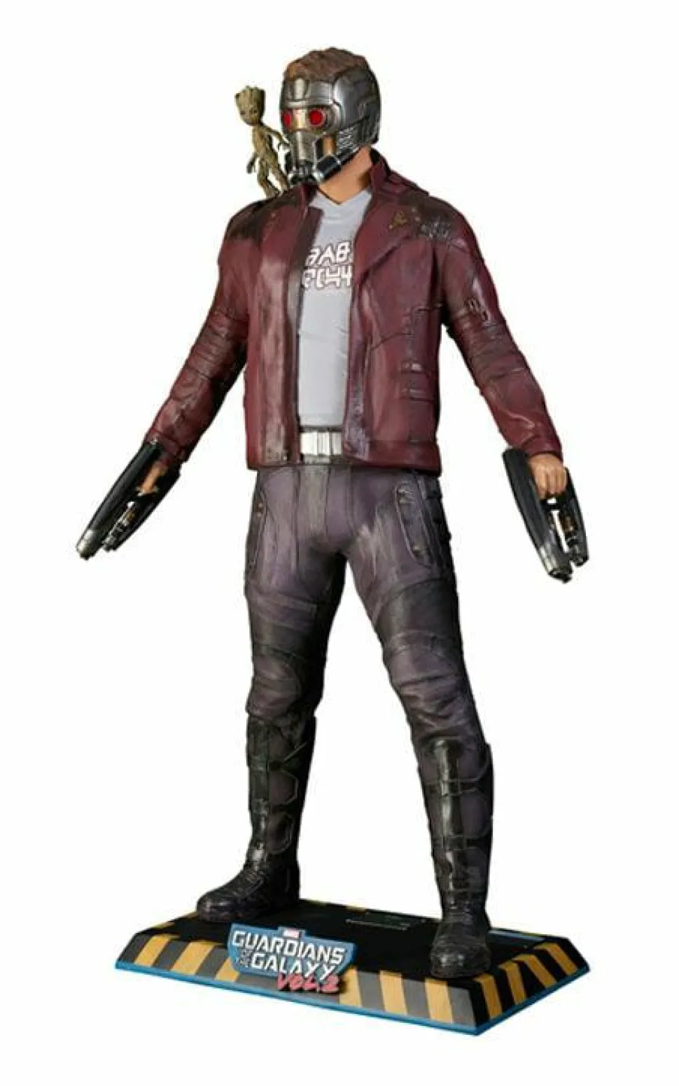 Guardians of the Galaxy Vol. 2 - Star-Lord with Baby Groot 1:1 Scale Life-Size Statue