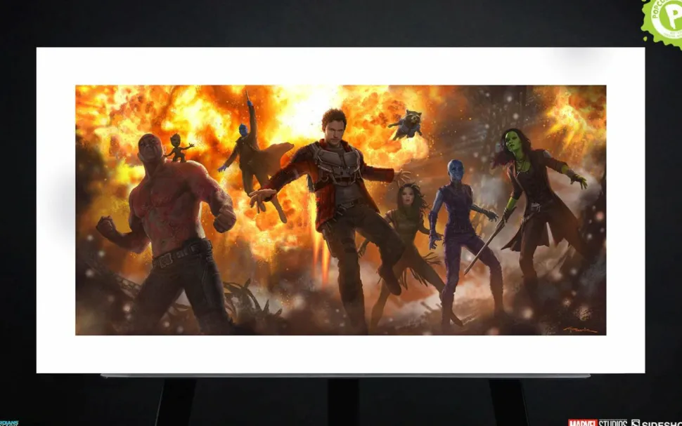Guardians of the Galaxy: Vol. 2 - Guardians of the Galaxy Vol. 2 Fine Art Print by Andy Park