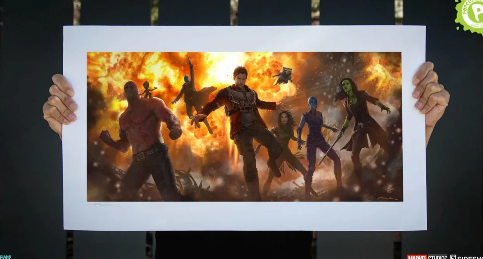 Guardians of the Galaxy: Vol. 2 - Guardians of the Galaxy Vol. 2 Fine Art Print by Andy Park